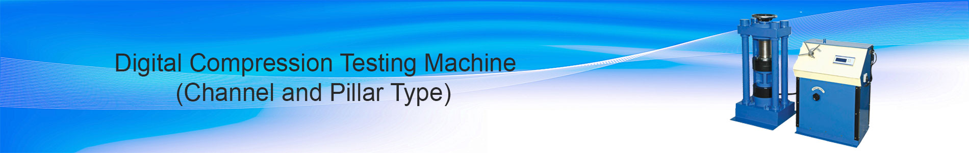 Digital Compression Testing Machine Channel and Pillar Type