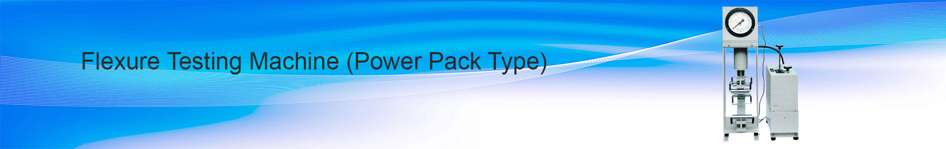 Digital Flexure Testing Machine (Power Pack Type)