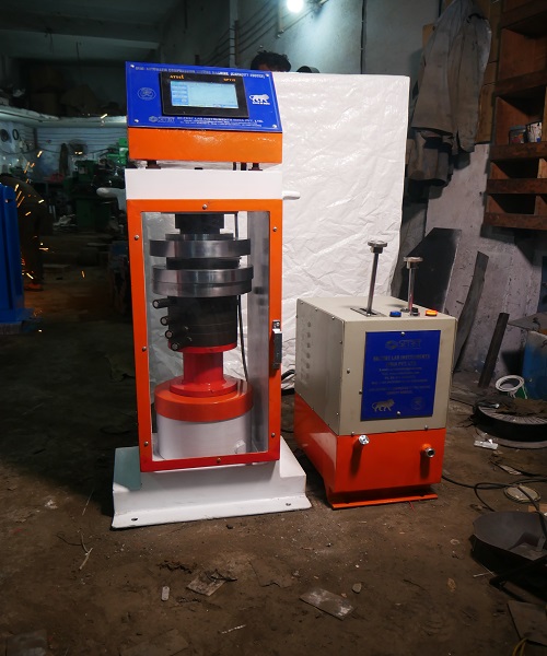 Semi Automatic Compression Testing Machine (Power Pack Type)