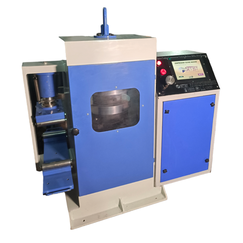 Fully Automatic Servo Control Compression Testing Machine with Pace Rate Controller (Screen Touch Digital Indicator) with Flexure Attachment