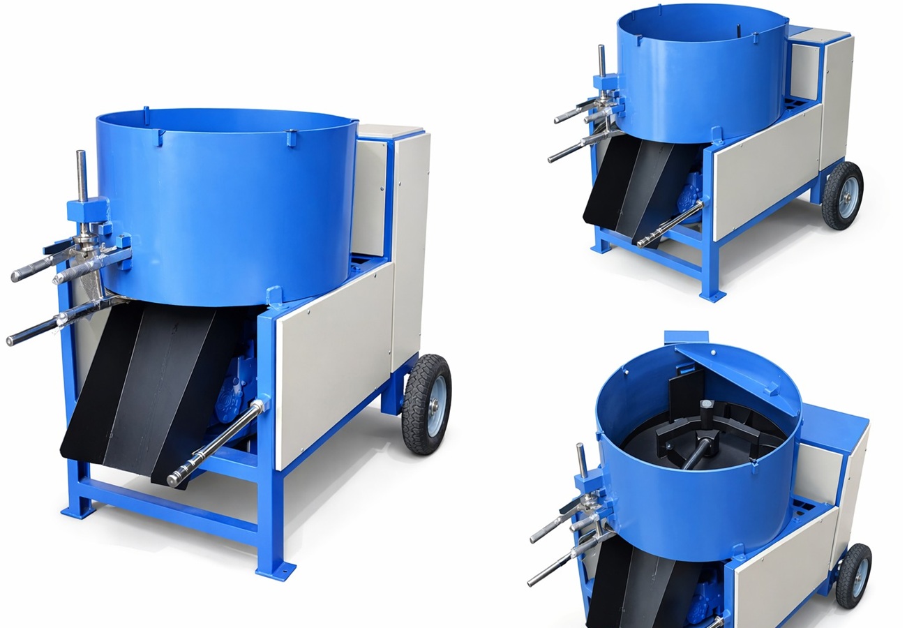 Laboratory Concrete Pan Mixer Machine