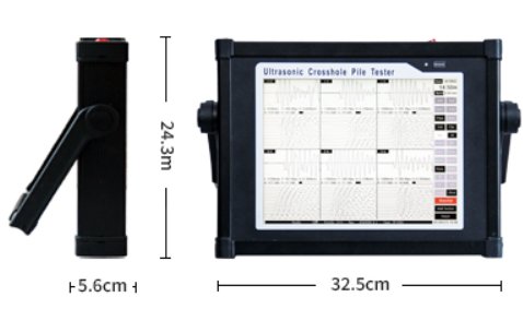 Cross Hole Logging Tester 2 Channel